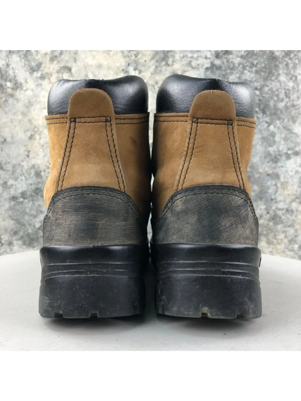 Danner Men's Size 7 Combat Hiker Brown Leather Military Lace-Up Boots Portland